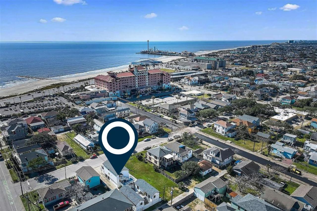 Soleil House - Unit C Villa Galveston Dış mekan fotoğraf